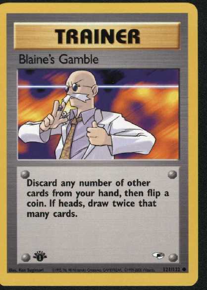 121 Blaine's Gamble